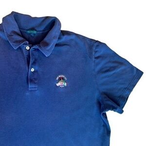 LILY PULITZER 2009 WALKER CUP SHORT SLEEVE POLO, 100% PIMA COTTON, NAVY, XL